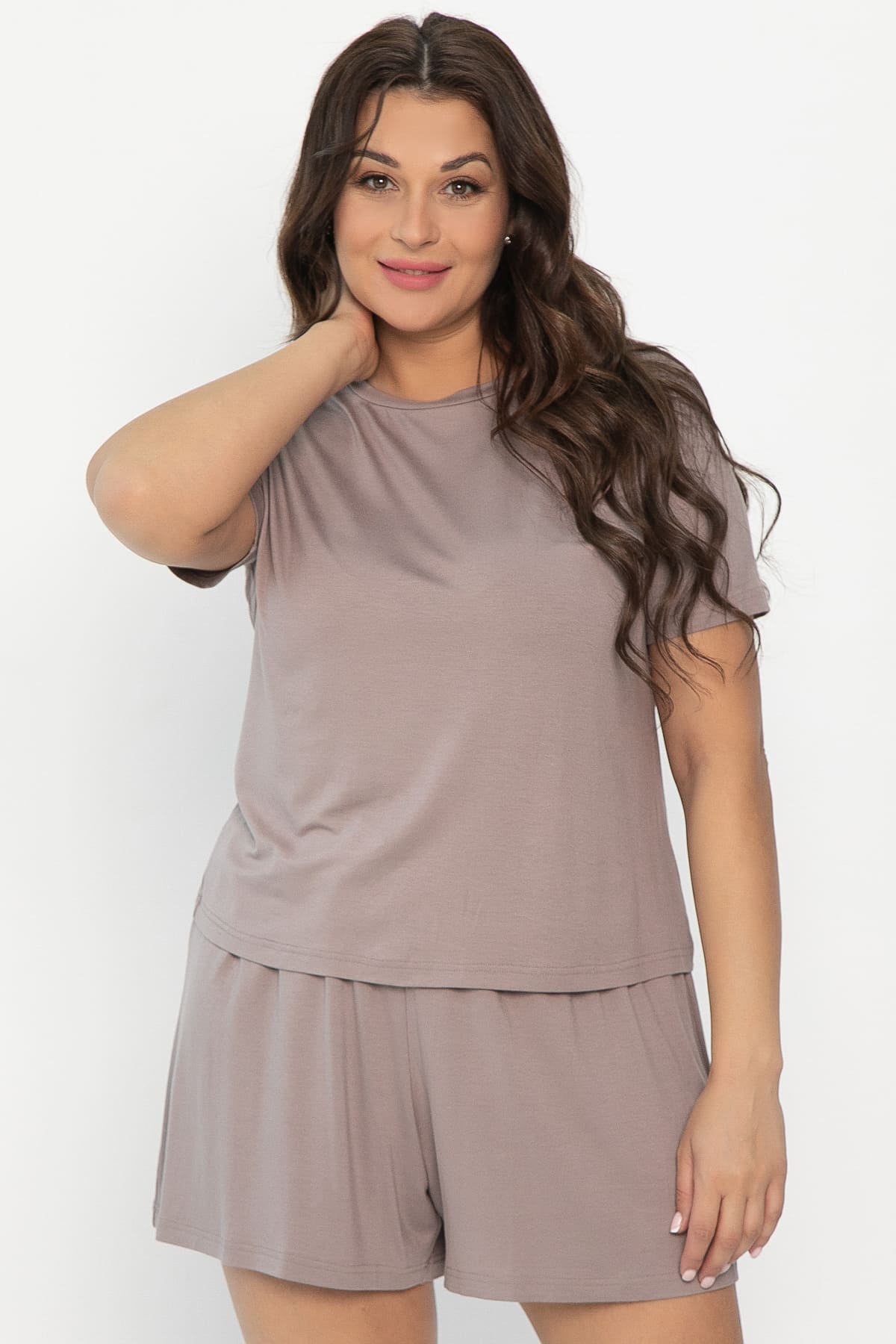 Костюм для дома Шелк вискозы (латте) К14496-52М