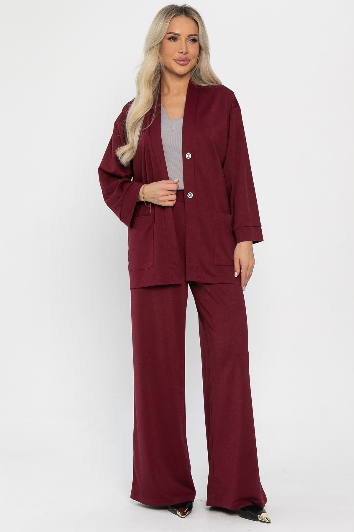 Костюм Ровена (бордовый) К14228-5М