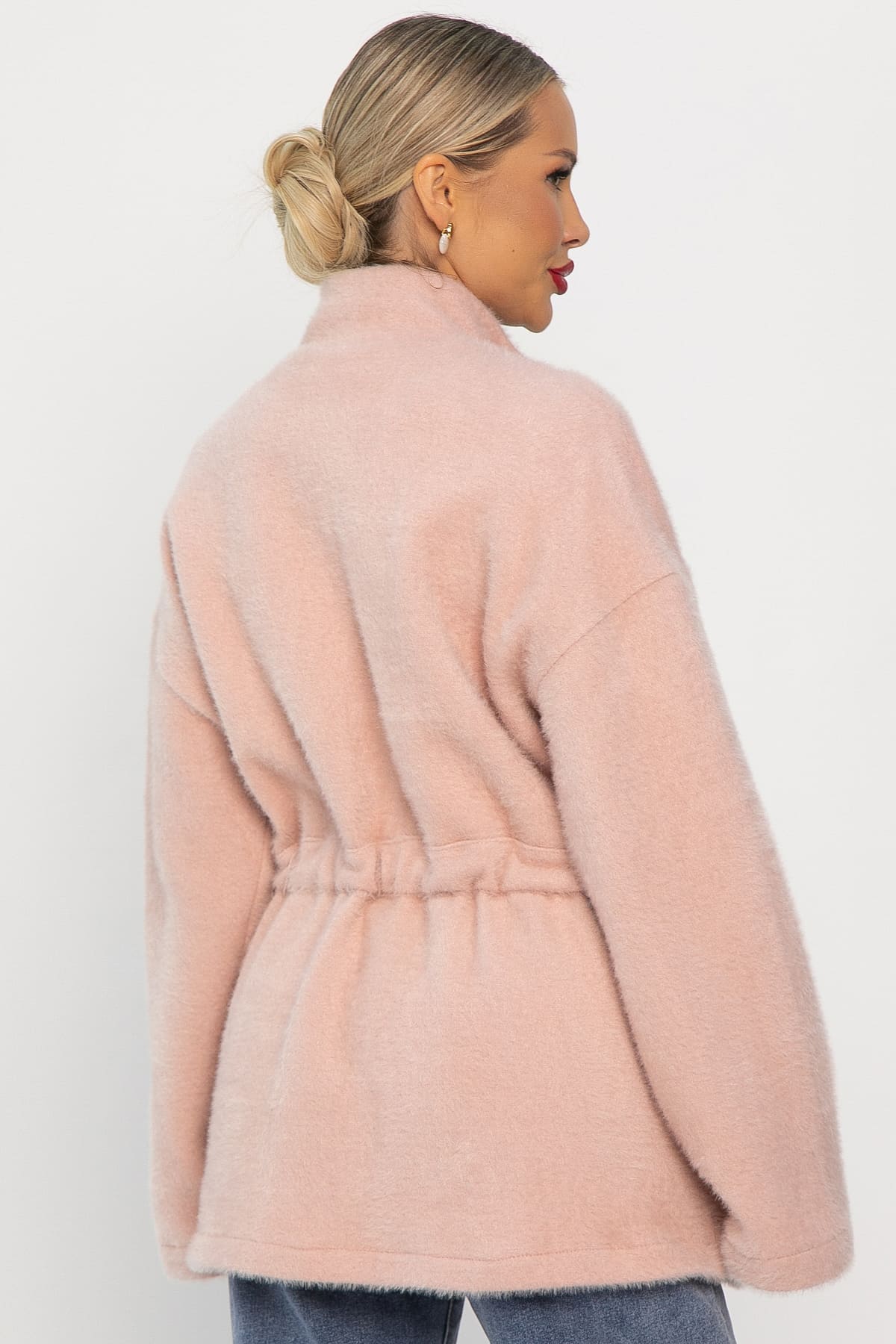 Пальто Альпака (пудра) Б14137-7М