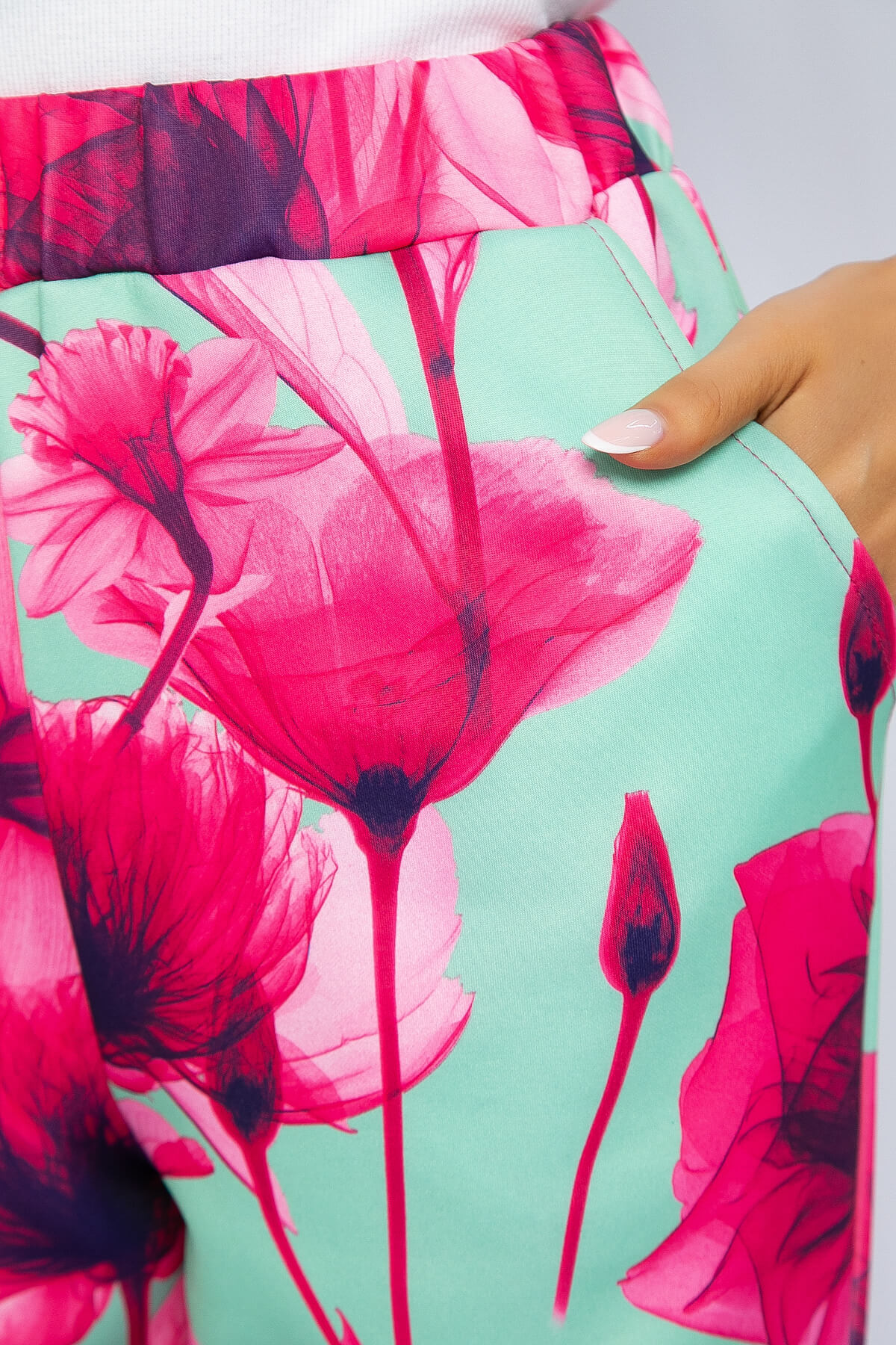 Костюм Бомба стиля (розово-мятный) К13142-6М