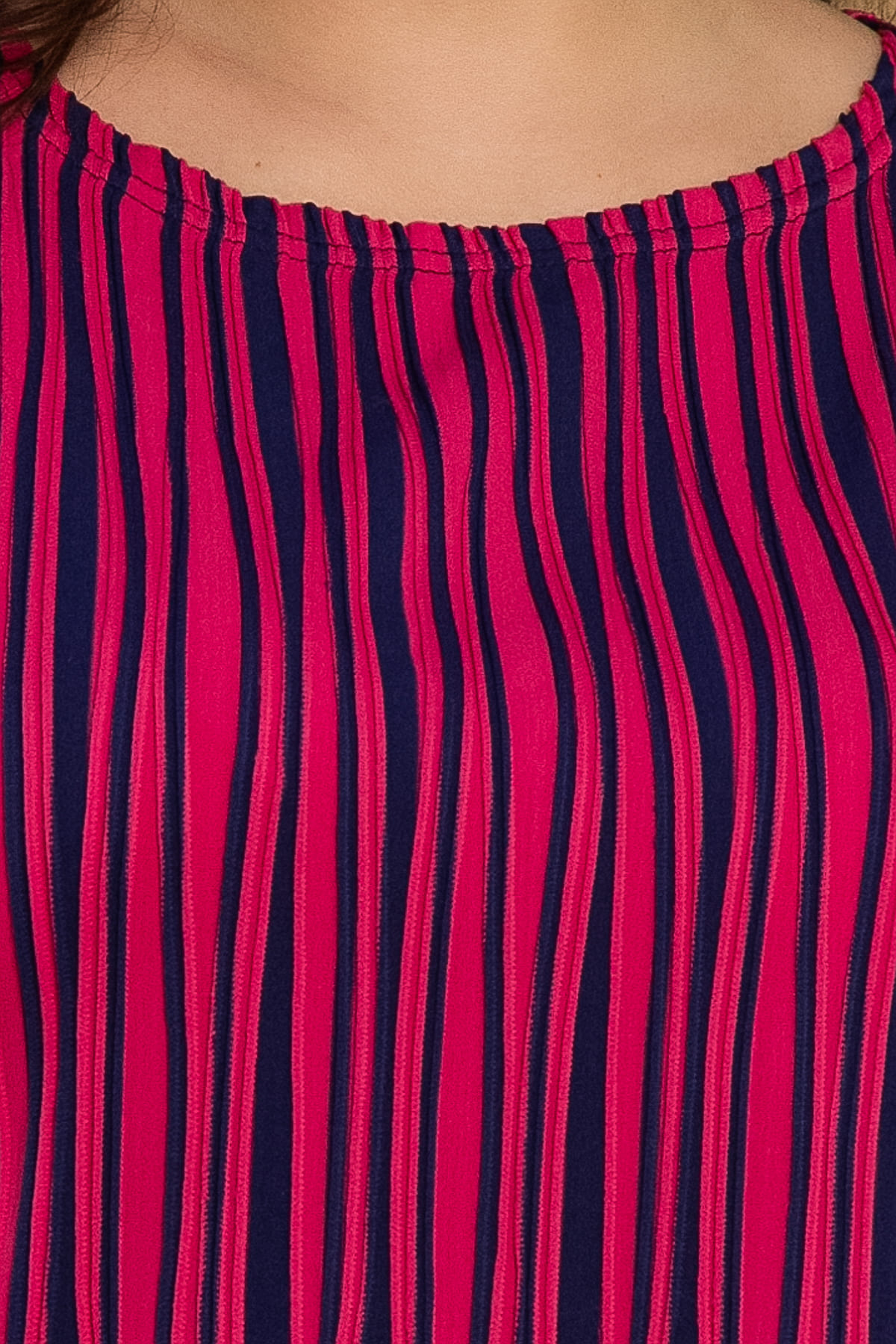 Блуза Альхена (красно-синяя) Б13318-3М