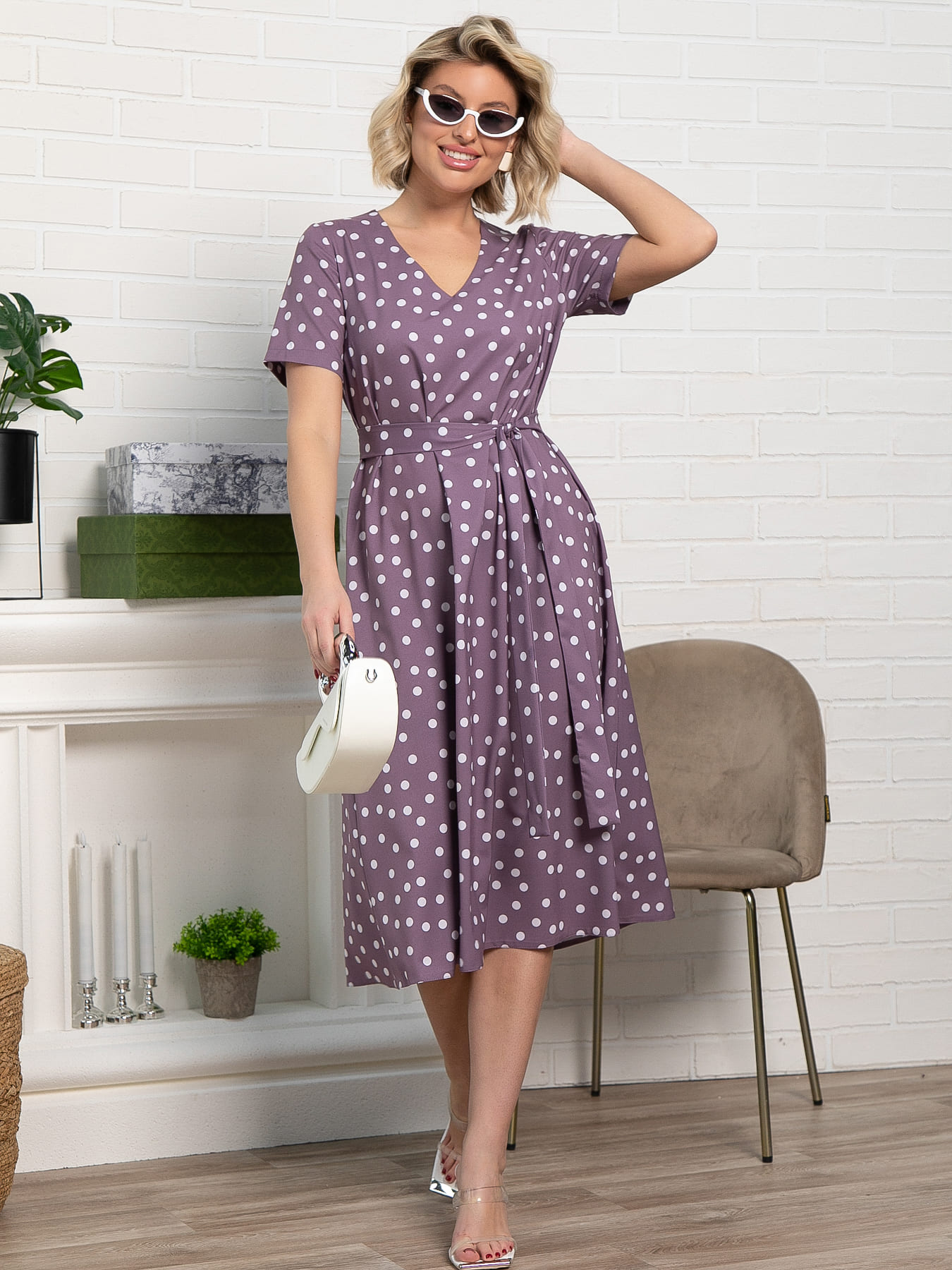 Платье Мое любимое платье (лиловое) П15050-19М