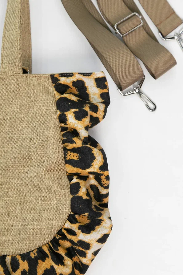 Сумка Солнышко (бежевый/лео) СС01