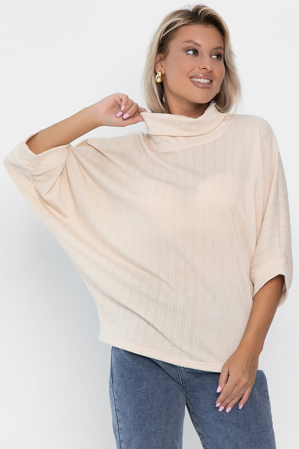 Джемпер Барбара (молочный) Б14197-12М