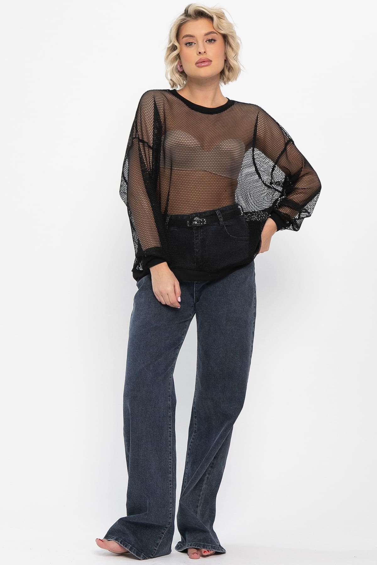 Свитшот Джокер (черно-лимонный) Б14711-5М