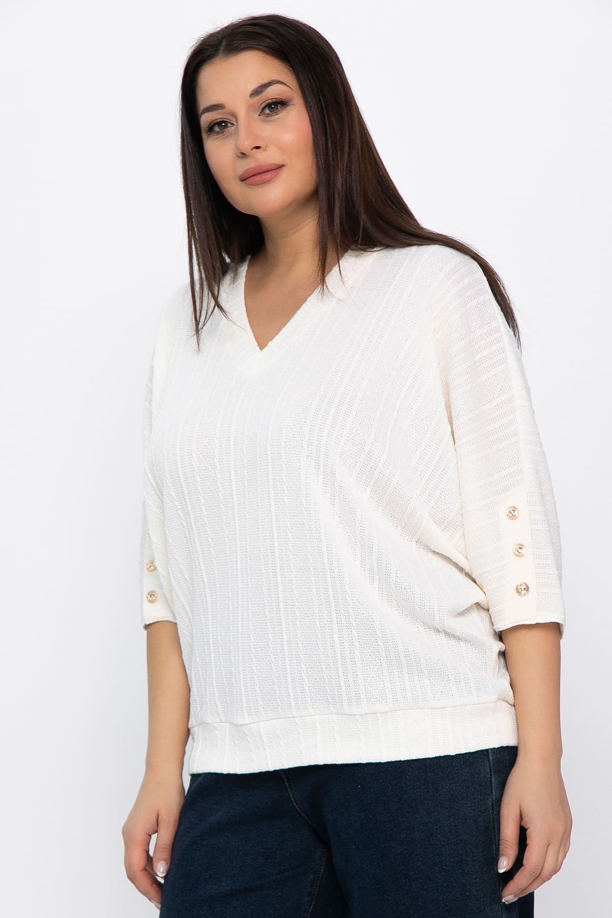 Блуза Вэнсдей (молочная) Б14819-4М