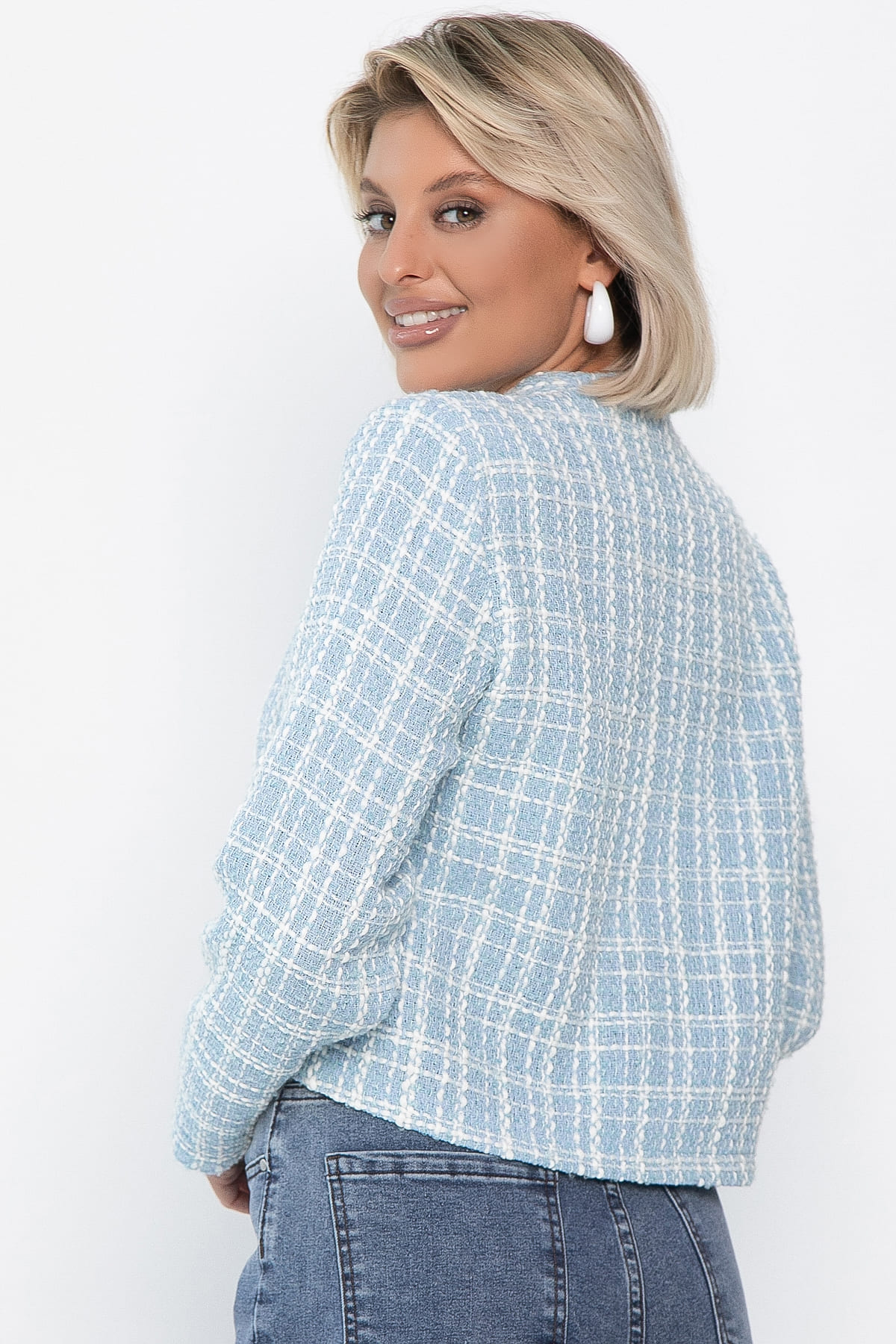 Жакет Дольче (голубой) Б14154-7М