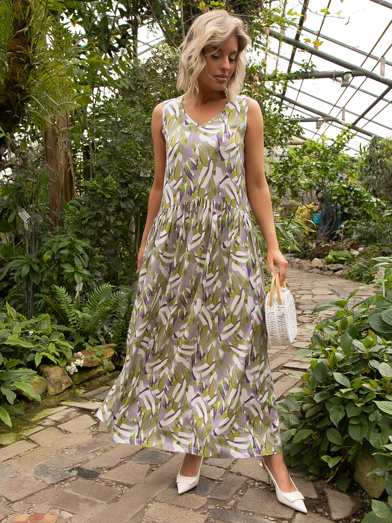 Сарафан Нерея (разноцветный) П15604-1М