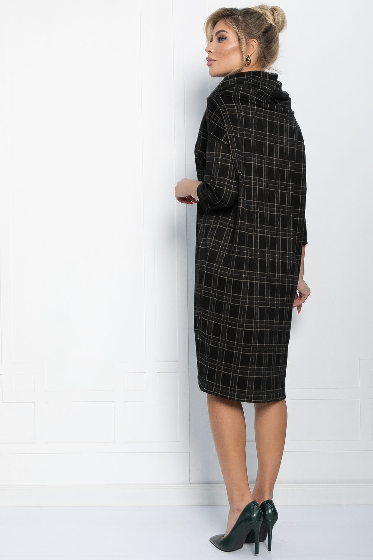 Платье Катрина (коричневое) П11633