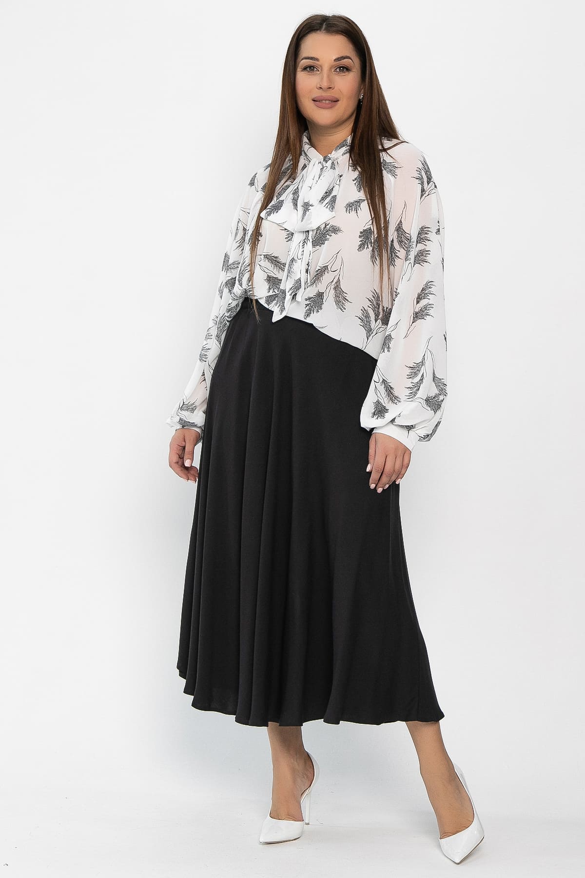 Юбка Виста (черная) Ю14064-25М