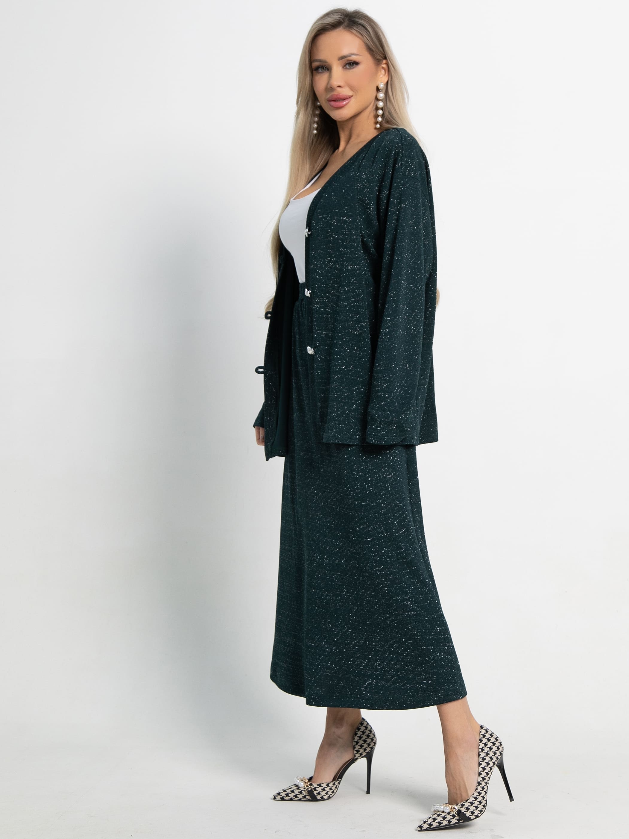 Кардиган Келли (зеленый) Б15052-39М