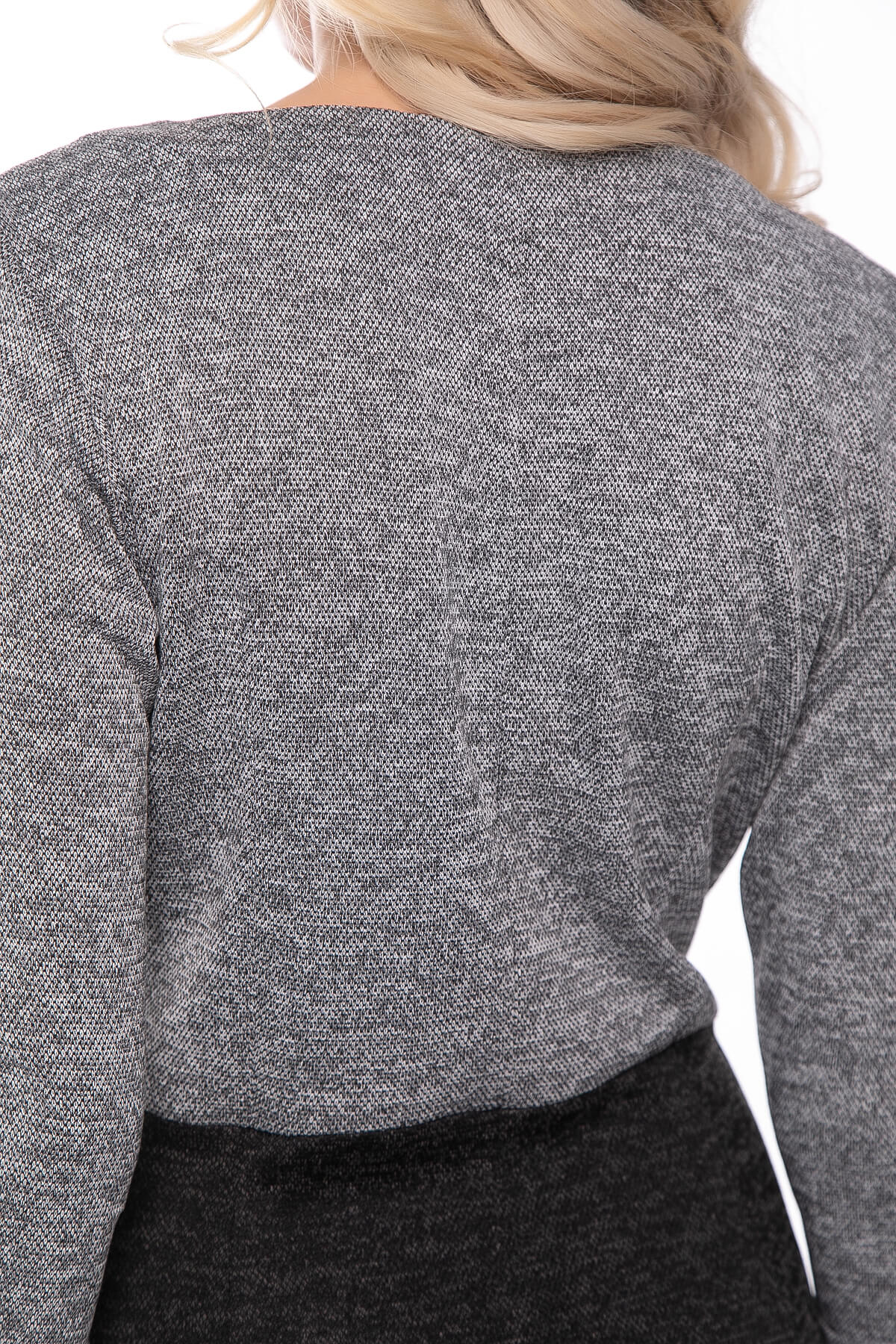 Платье "Фредерика" (грей/блэк) П7971