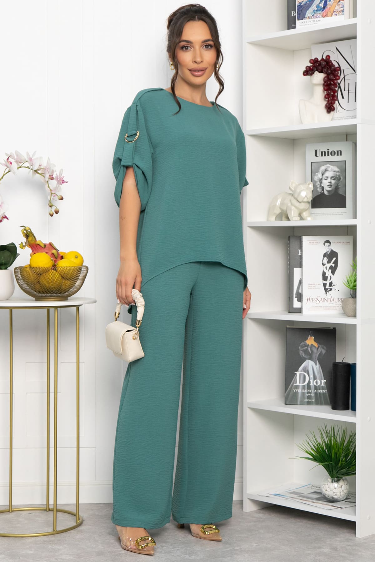 Костюм Беатриче (темно-бирюзовый) К15341-5М