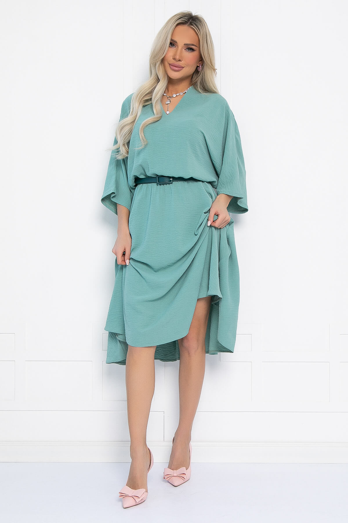 Платье Модера (мята) П12666-16