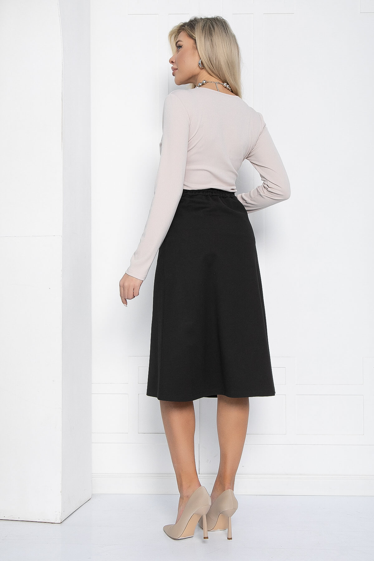 Юбка Грэйс (черная) Ю12336-2