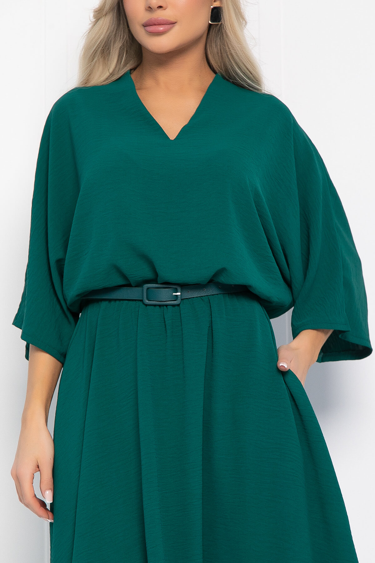 Платье Модера (изумруд) П12665-16