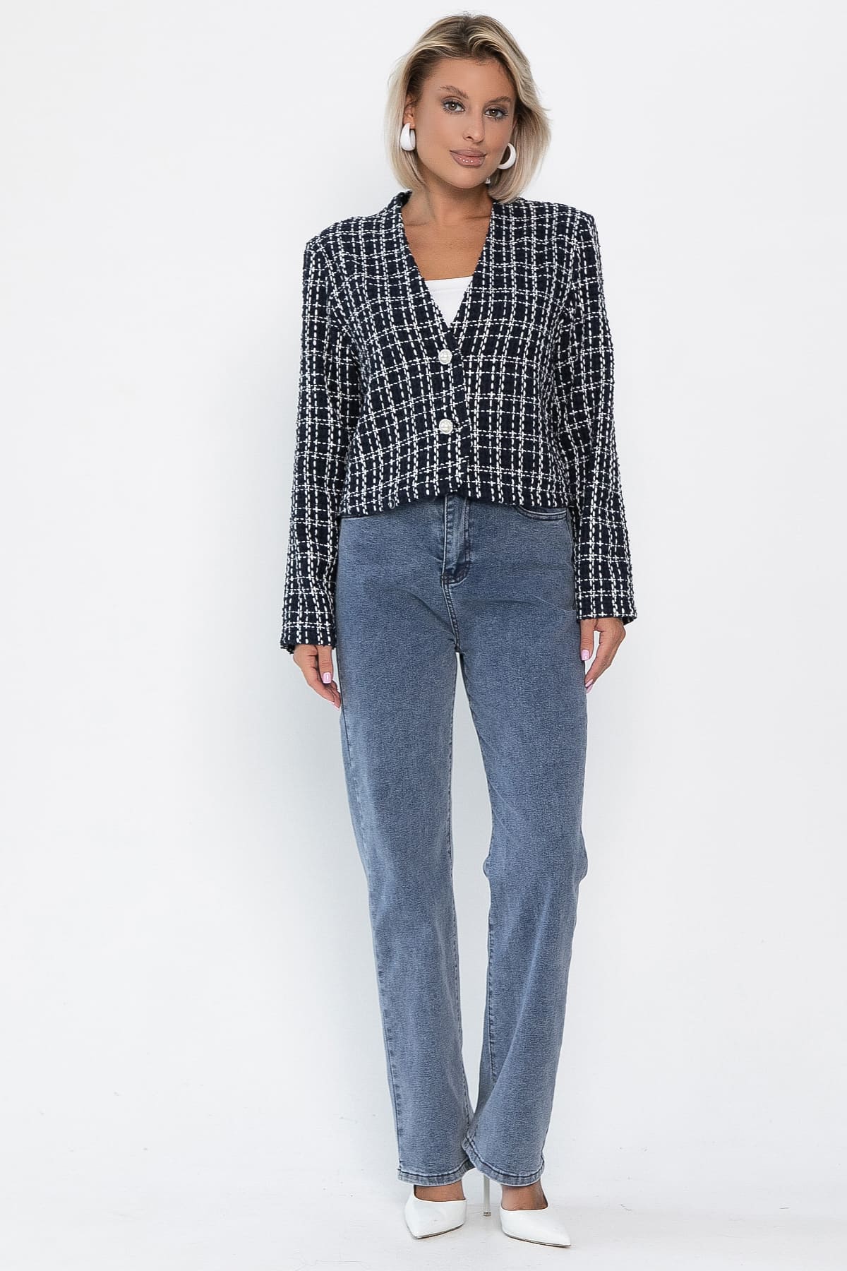 Жакет Дольче (синий) Б14155-7М