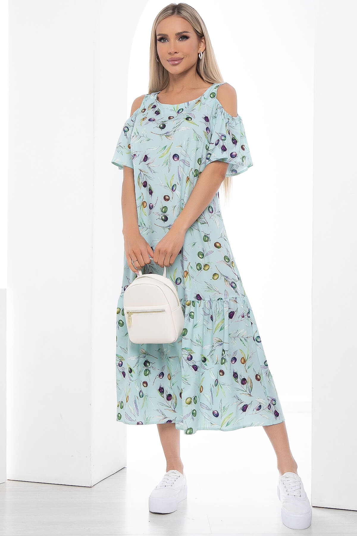 Платье Марианна (мятное) П13593-5М