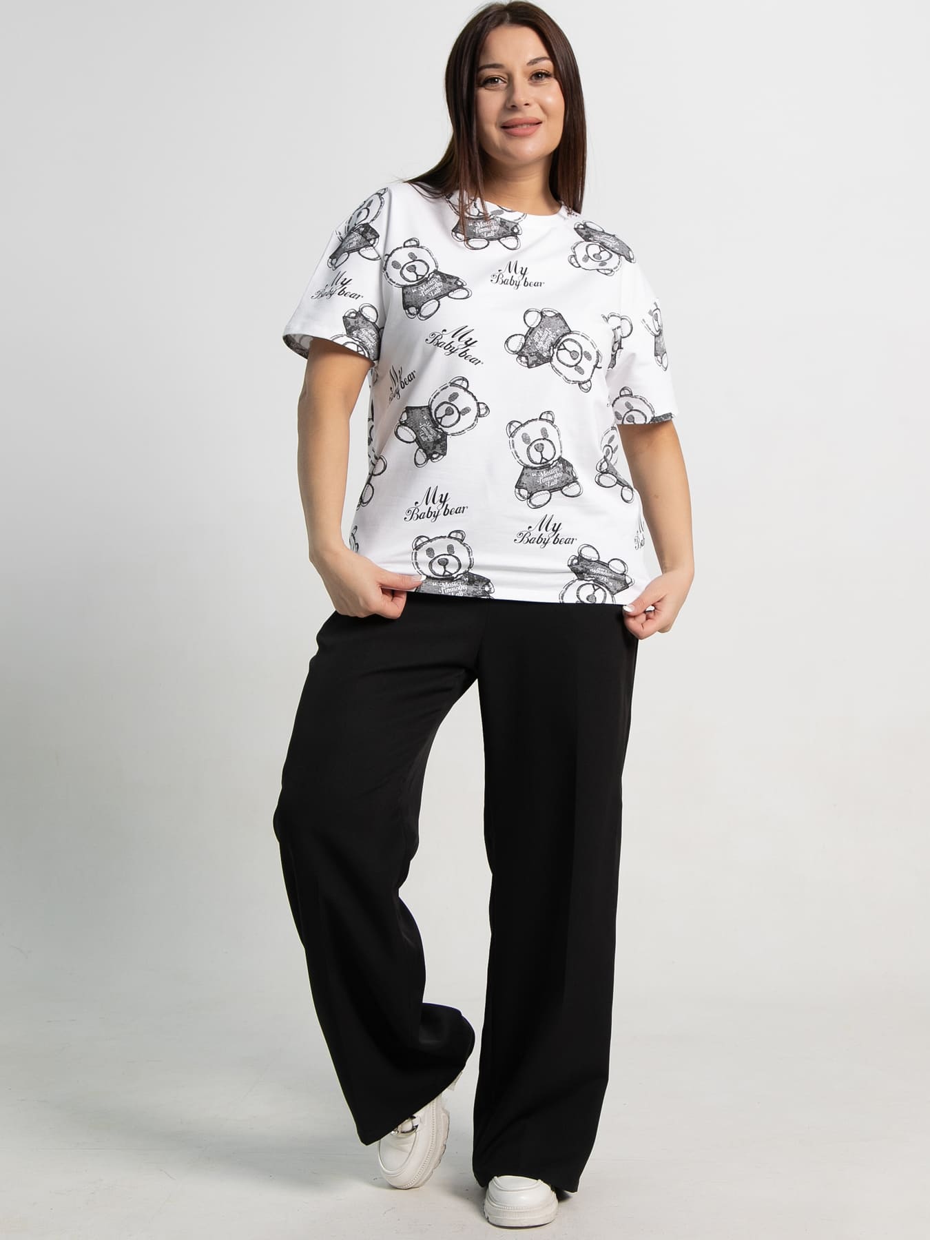 Футболка Бриса (белая) Б15370-20М