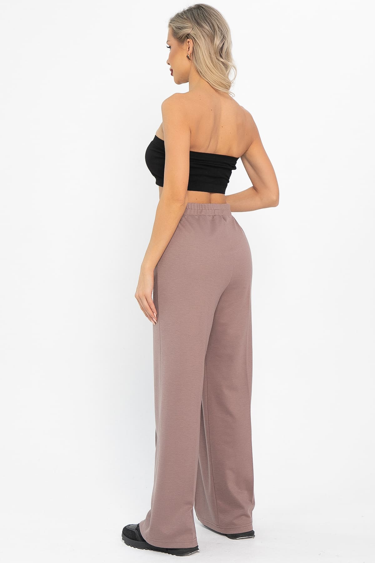 Костюм трикотажный Осенний комфорт (коричневый) К14680-30М