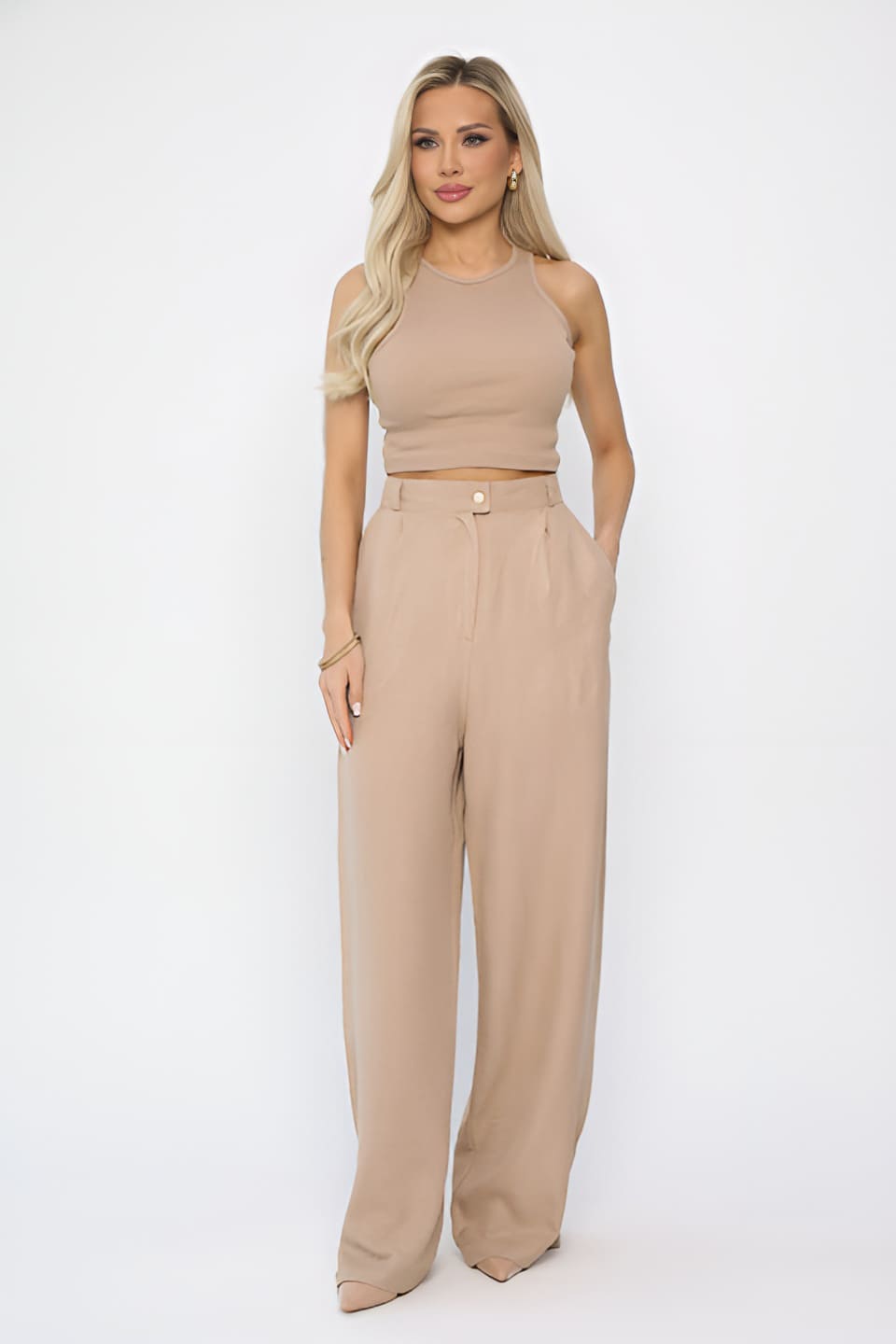 Брюки Скарлет (бежевый) Б13694-13М