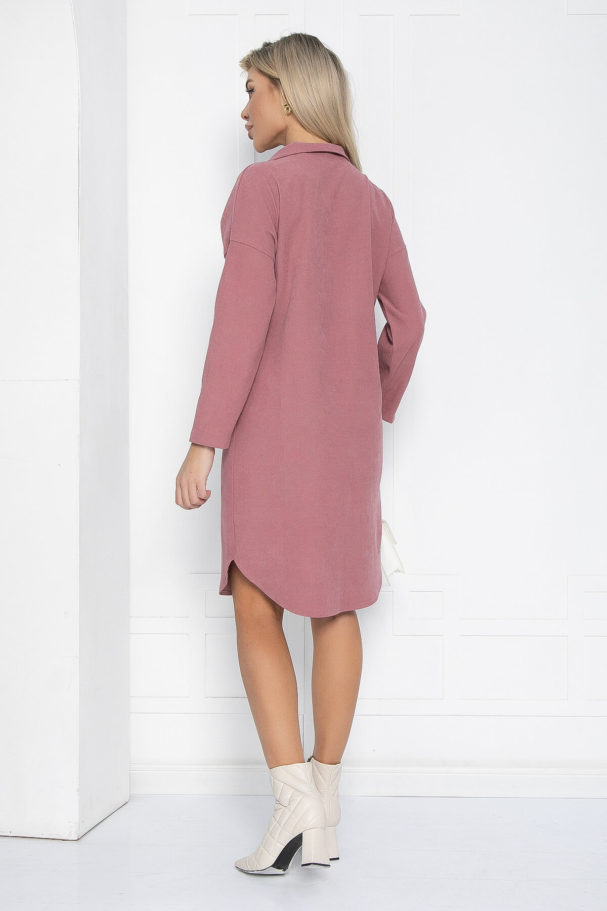 Платье Сесилия (пыльная роза) П12347-12