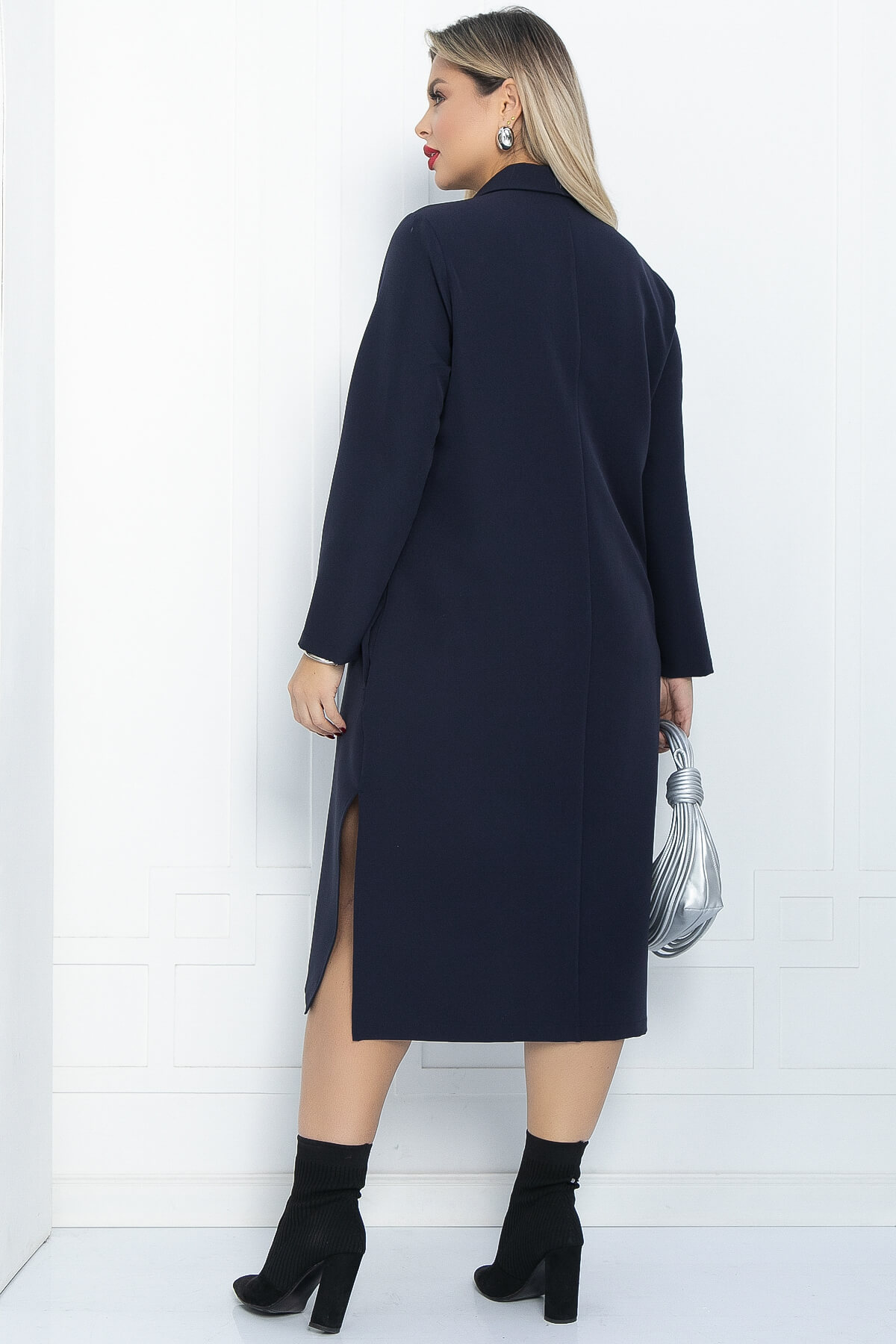 Платье Дидже (синее) П12245-37