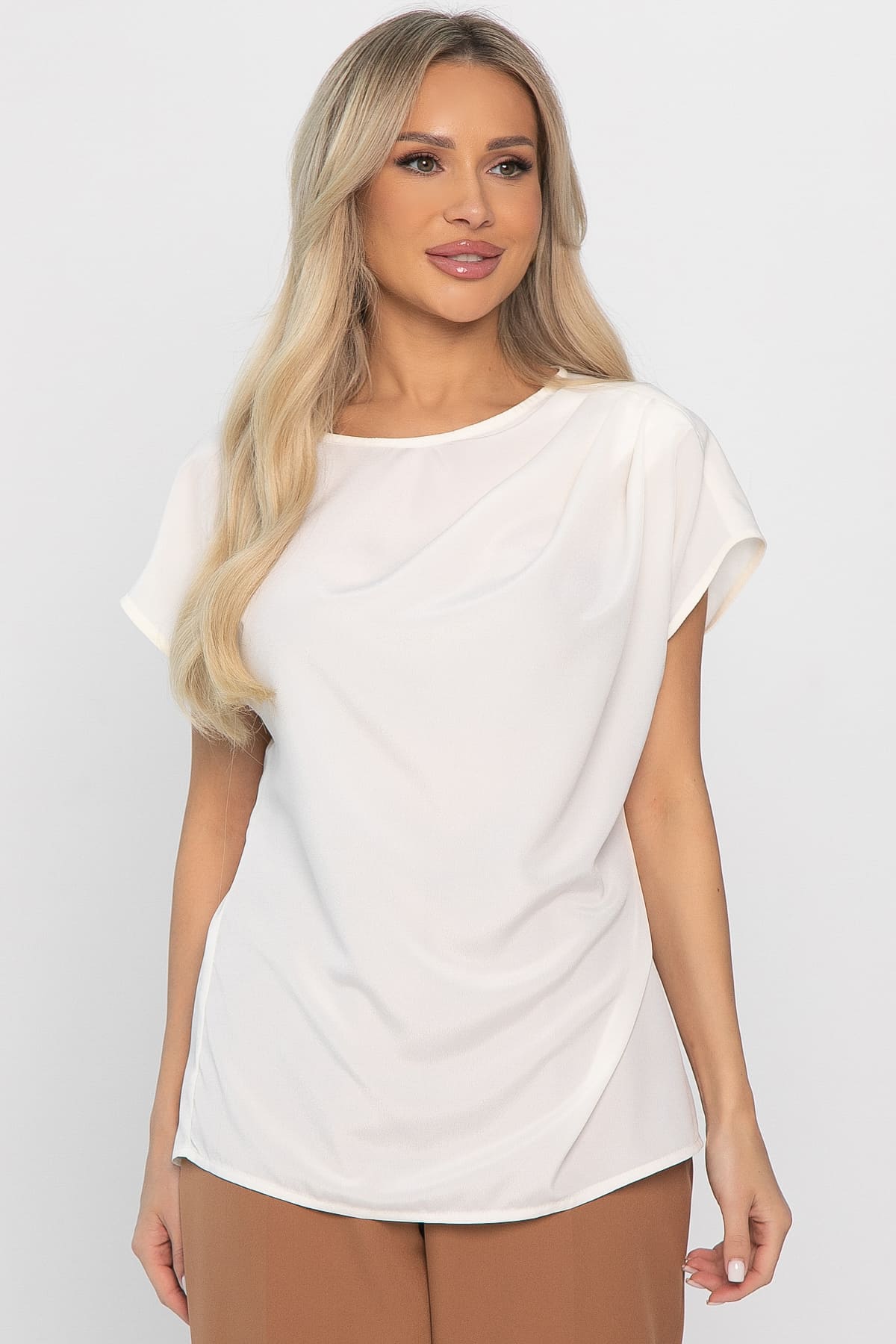 Блуза Маркиза (молочная) Б14565-30М