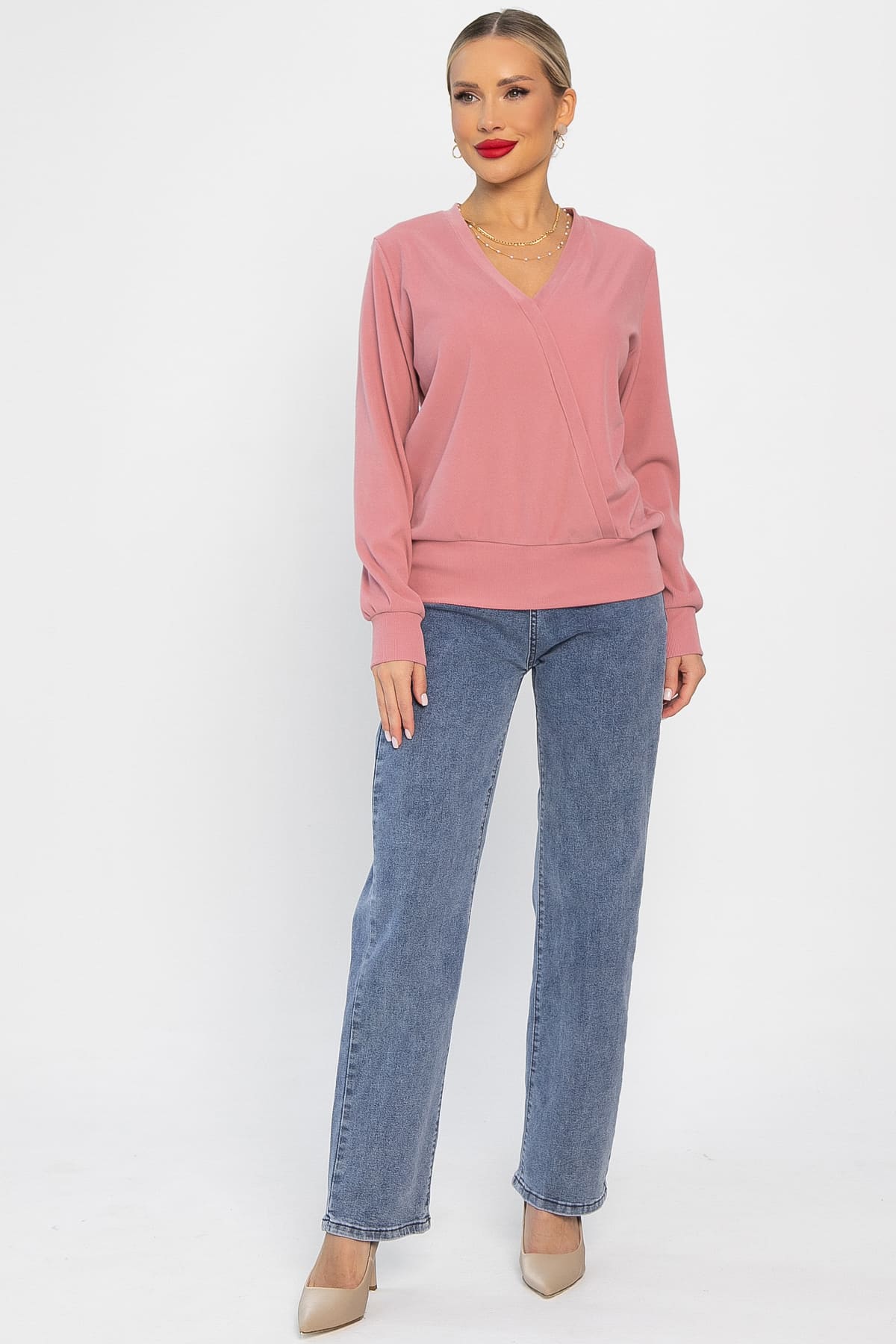 Джемпер Эвил (роза) Б14238-34М