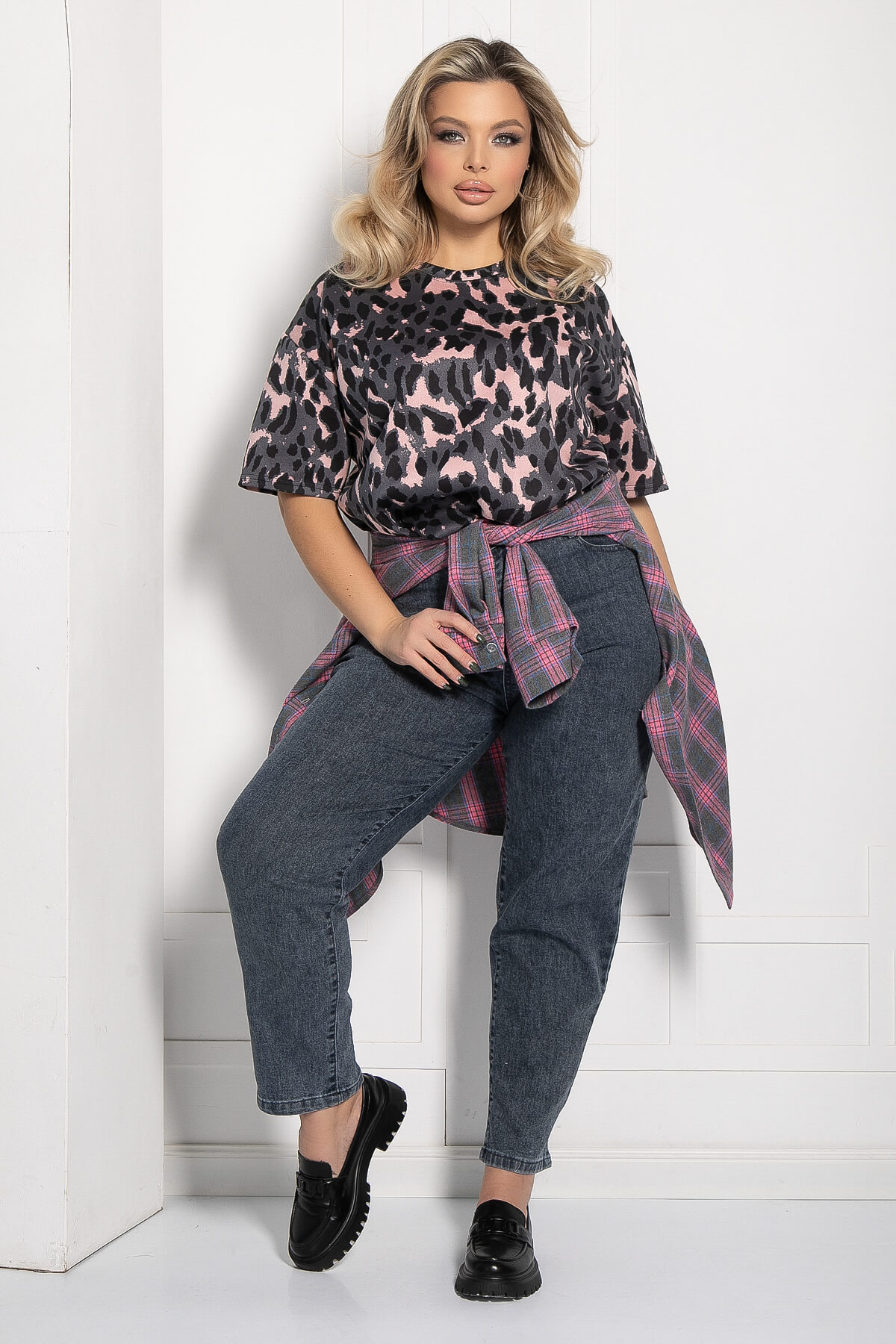 Блуза Стефано (розовая) Б12593-20