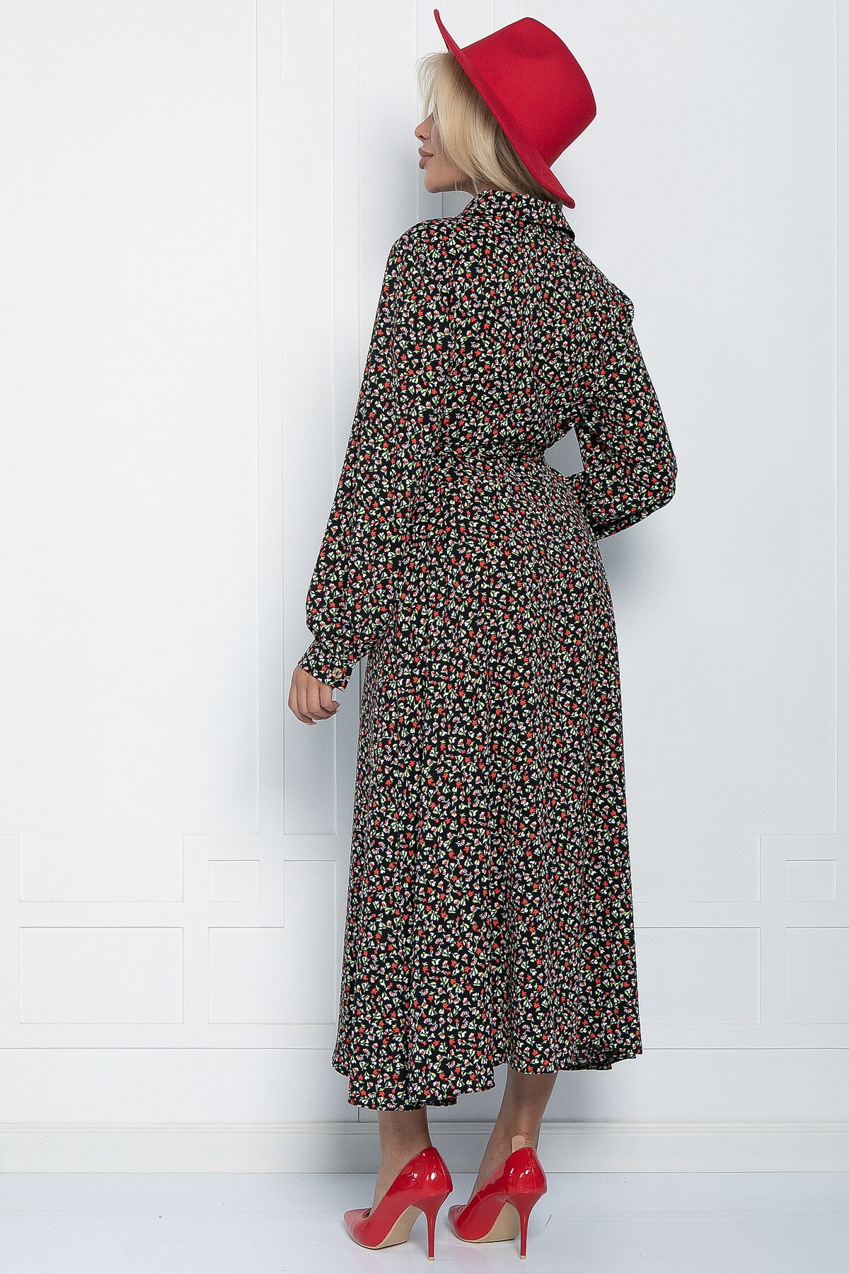 Платье Арвен (черное) П11069