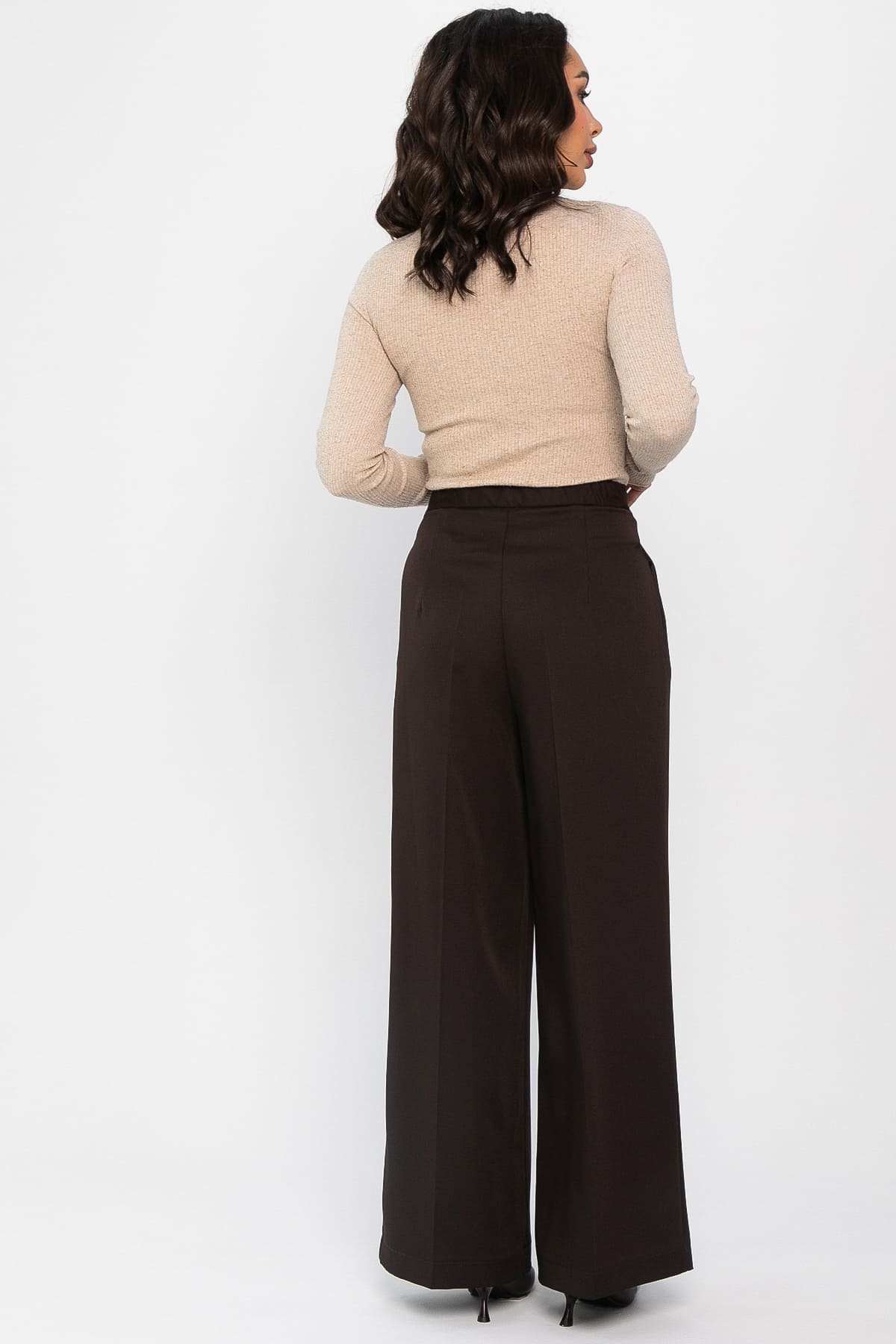 Брюки со стрелками Шакира (коричневые) Б14635-35М