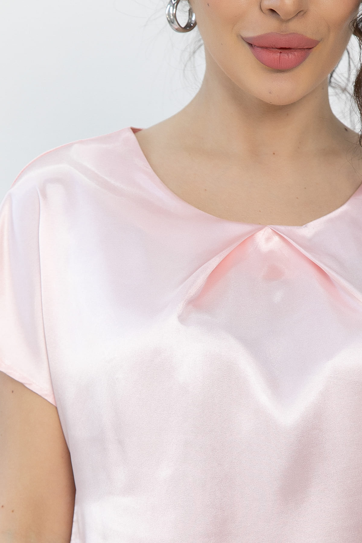 Блуза Розовый фламинго (розовая) Б13104-15М