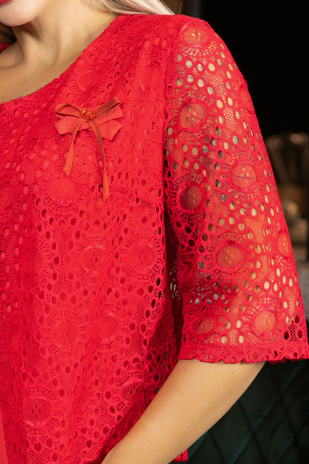 Платье Ирида (красное) П11609