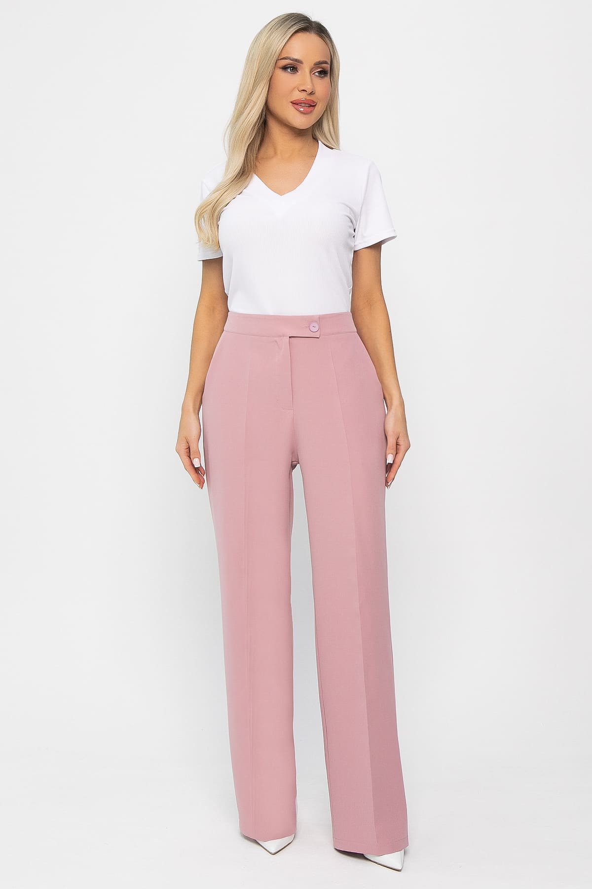 Брюки Брайн (пудра) Б13693-33М