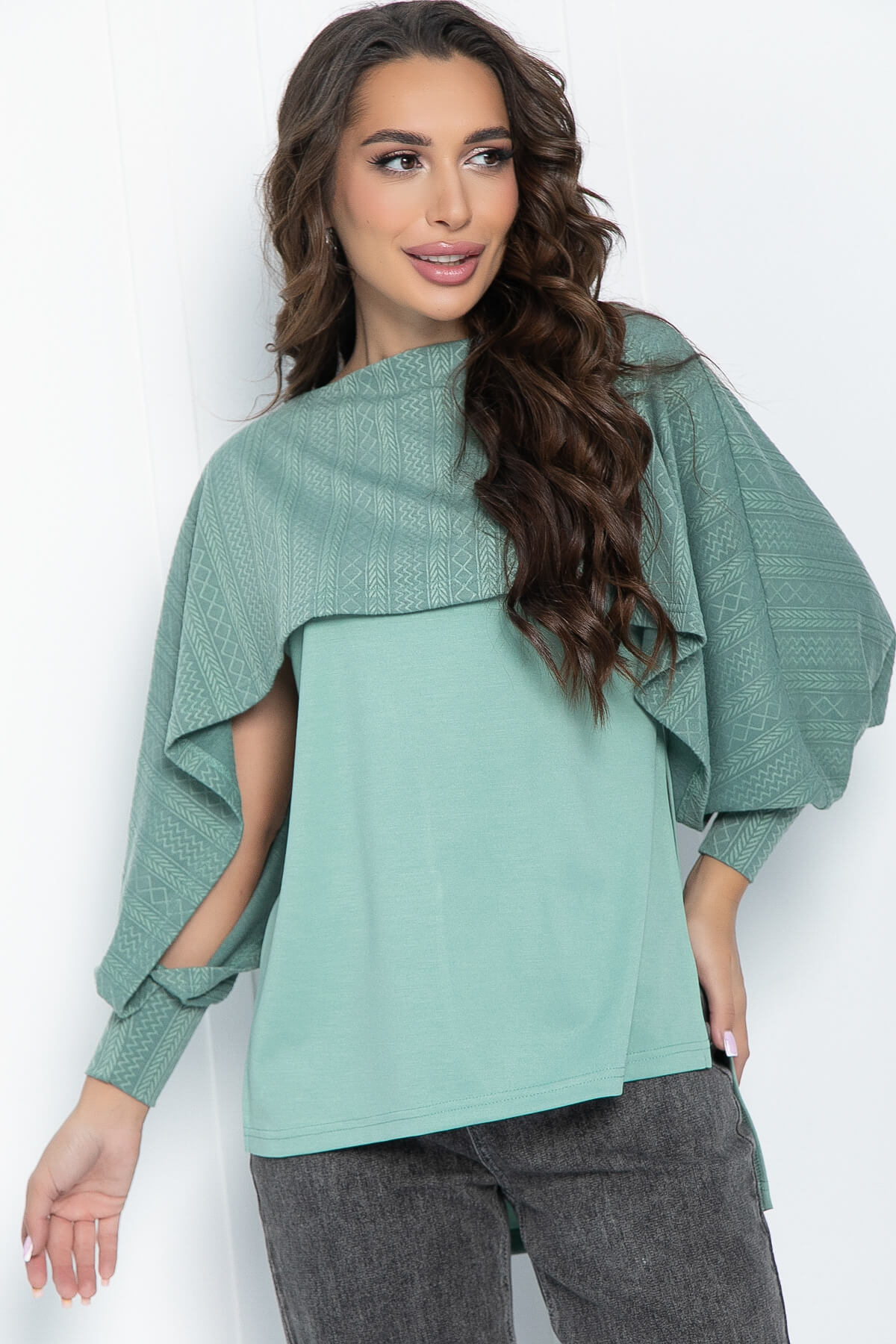 Джемпер Элли (фисташковый) Б11498