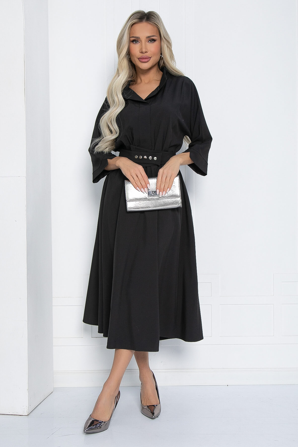 Платье Доминанта (черное) П12298-16