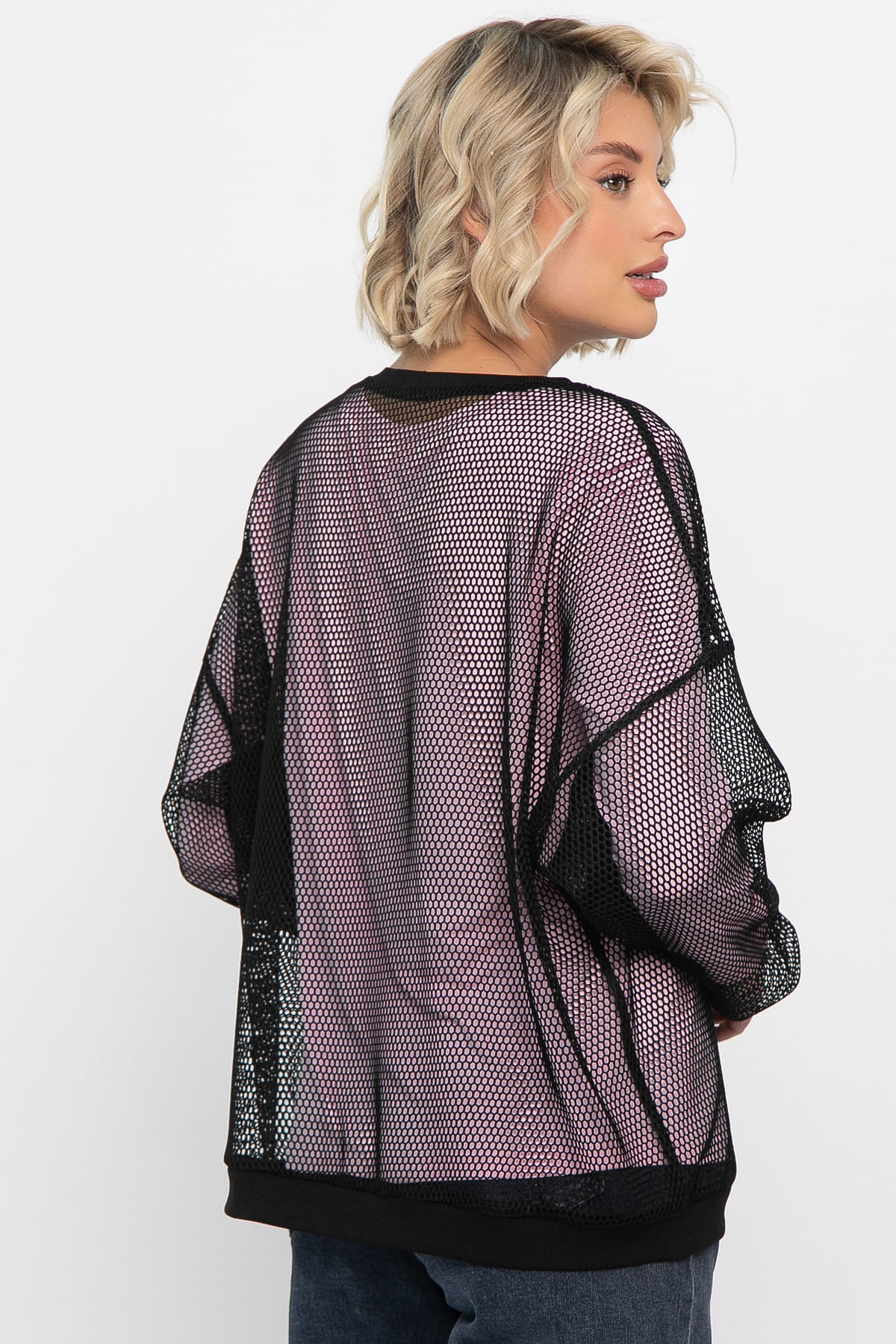 Свитшот Джокер (черно-розовая) Б14712-5М