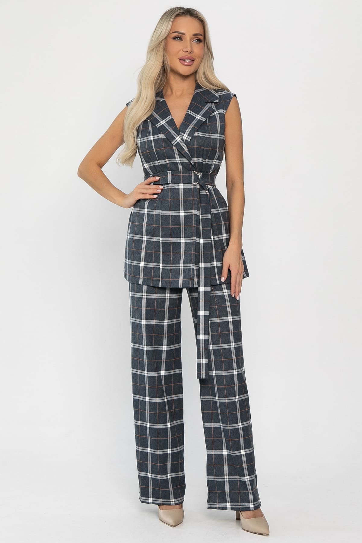 Костюм брючный Амстердам (синий) К14291-12М