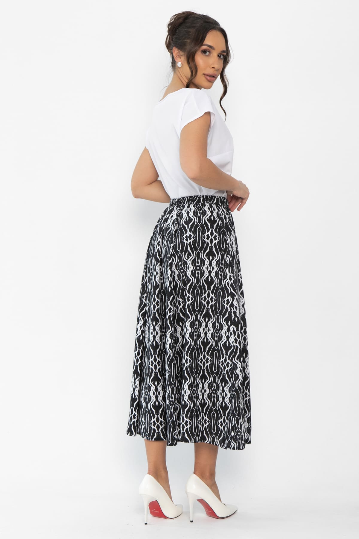 Юбка Льюис (черная) Ю13957-10М