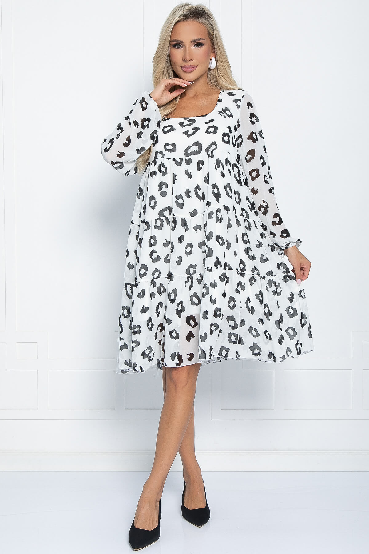 Платье Милее всех (белое) П11317