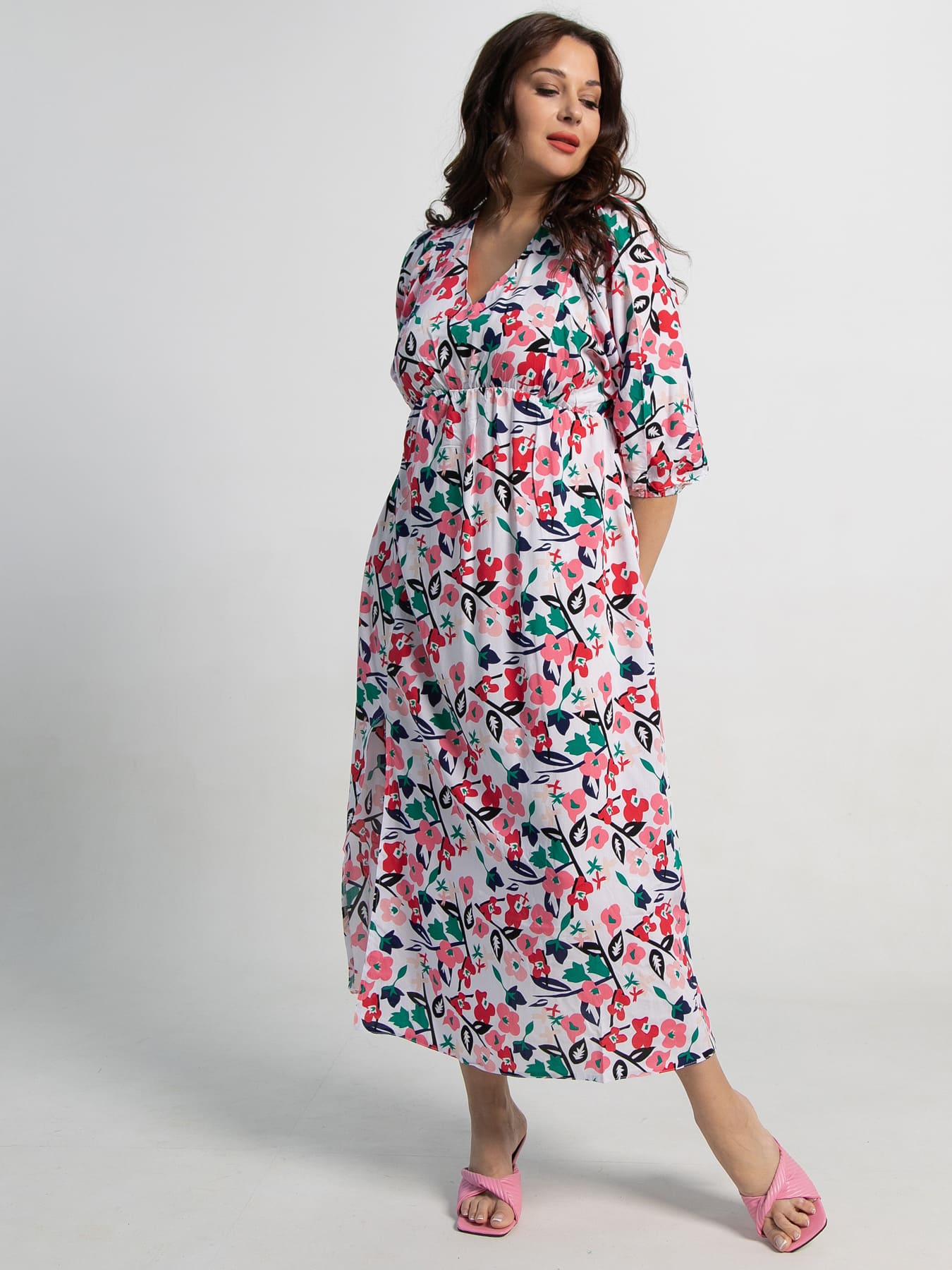 Платье Неповторимая (белое) П15499-34М