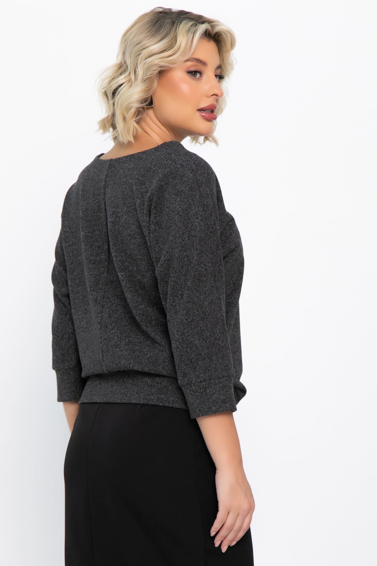 Джемпер трикотажный Сайрис (темно-серый) Б14789-50М