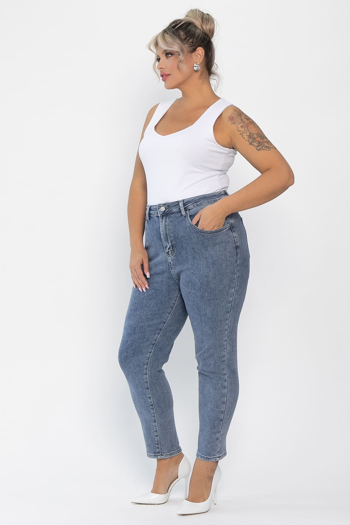 Джинсы На закате (синие) Б13927-4М