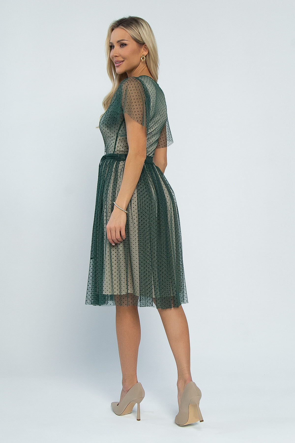 Платье У твоих ног (зеленое) П13340-39М