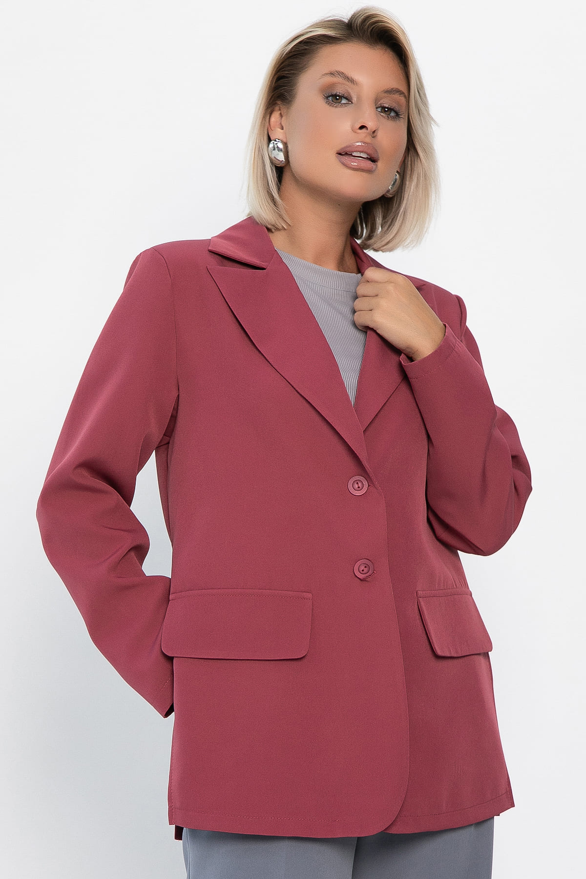 Жакет Фрея (ягодный) Б14159-7М