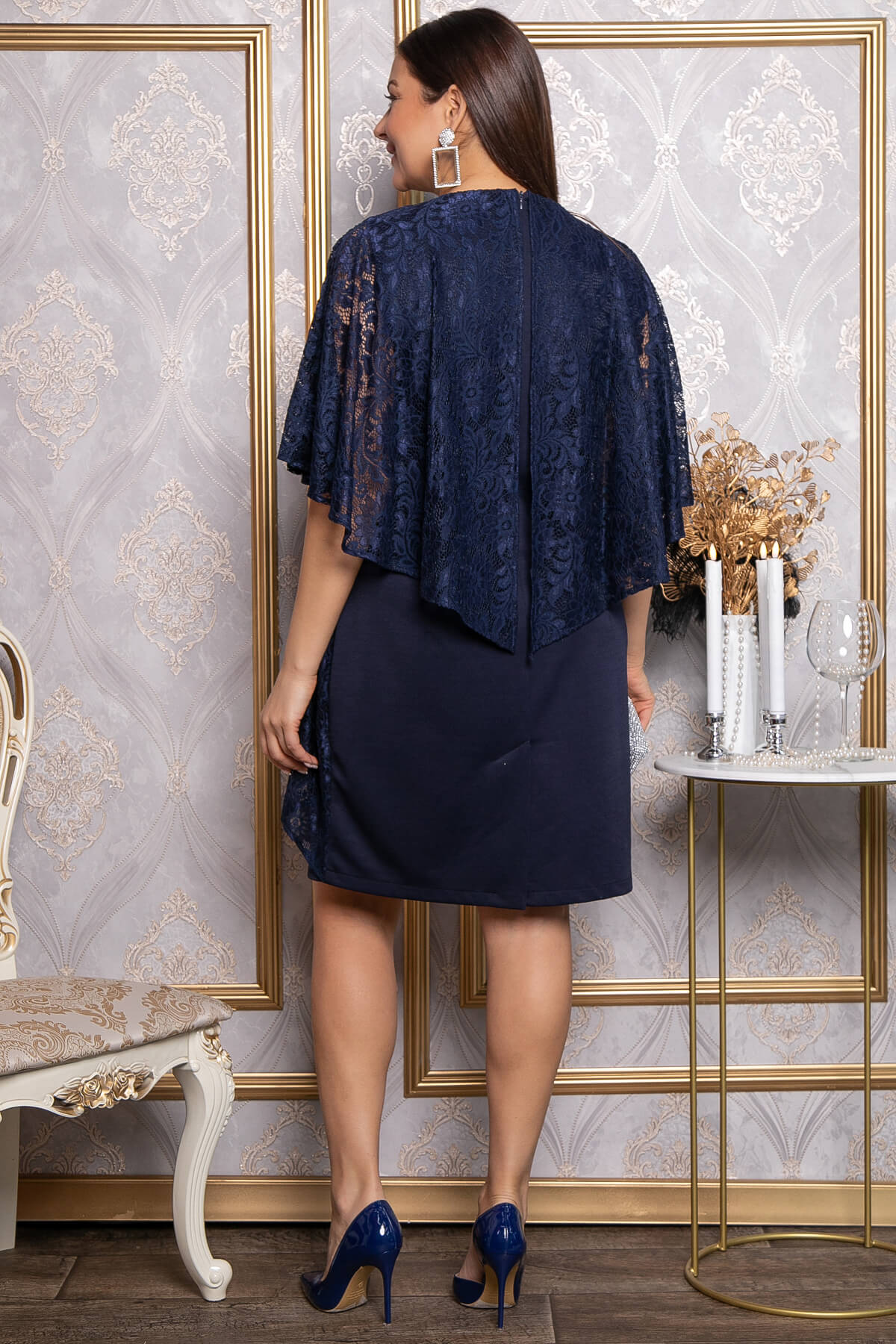 Платье вечернее Звезда (синее) П14868-13М