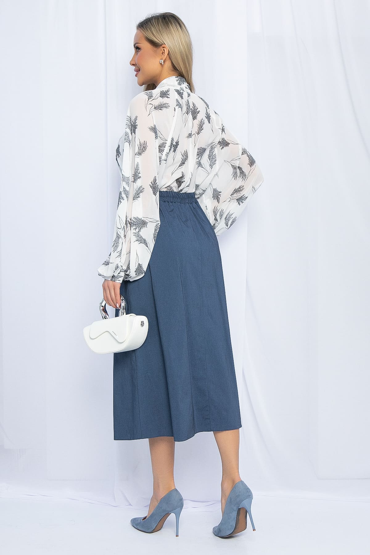 Юбка Городская среда (джинс) Ю13112-16М