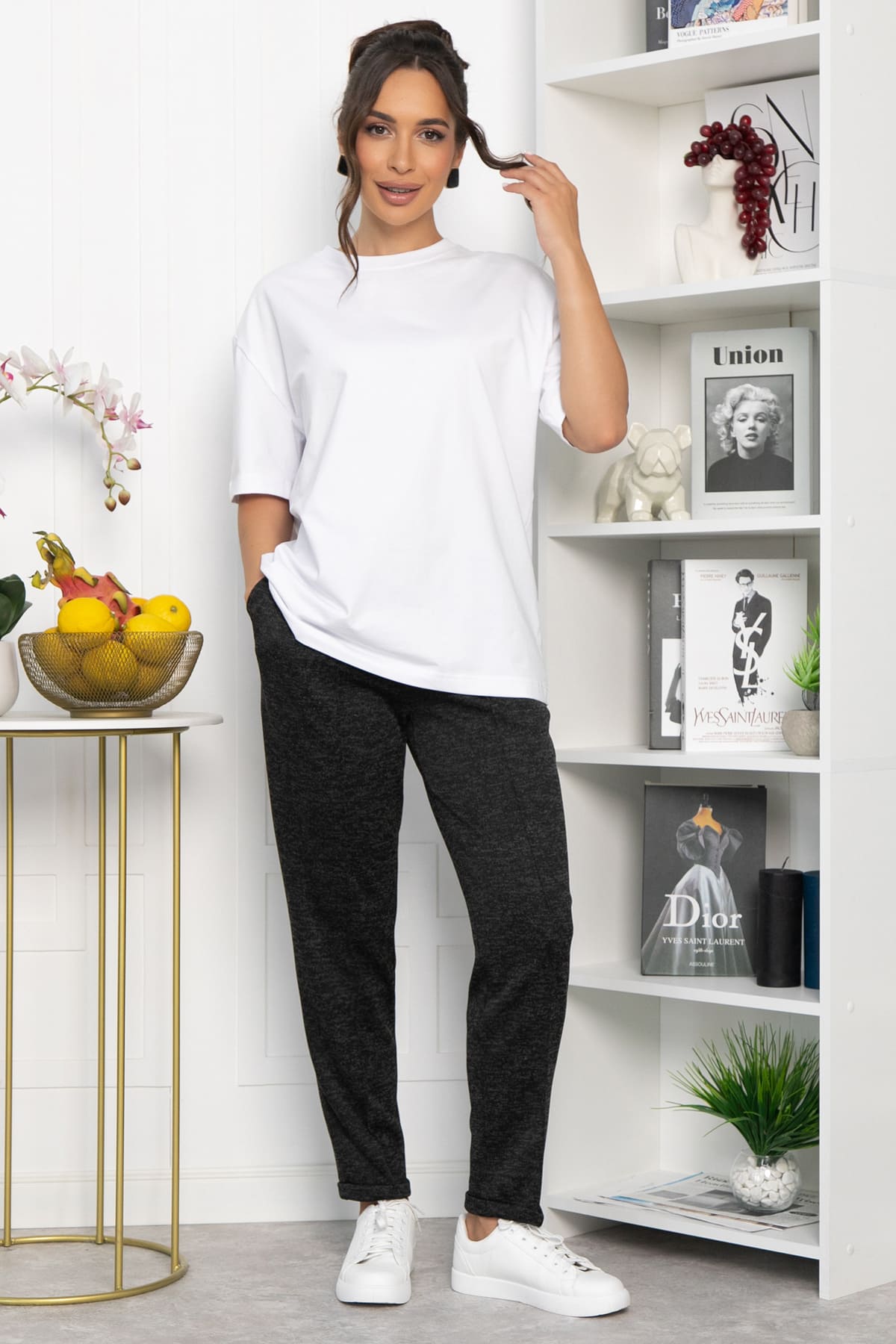 Брюки Дарнель (серые) Б13854-10М