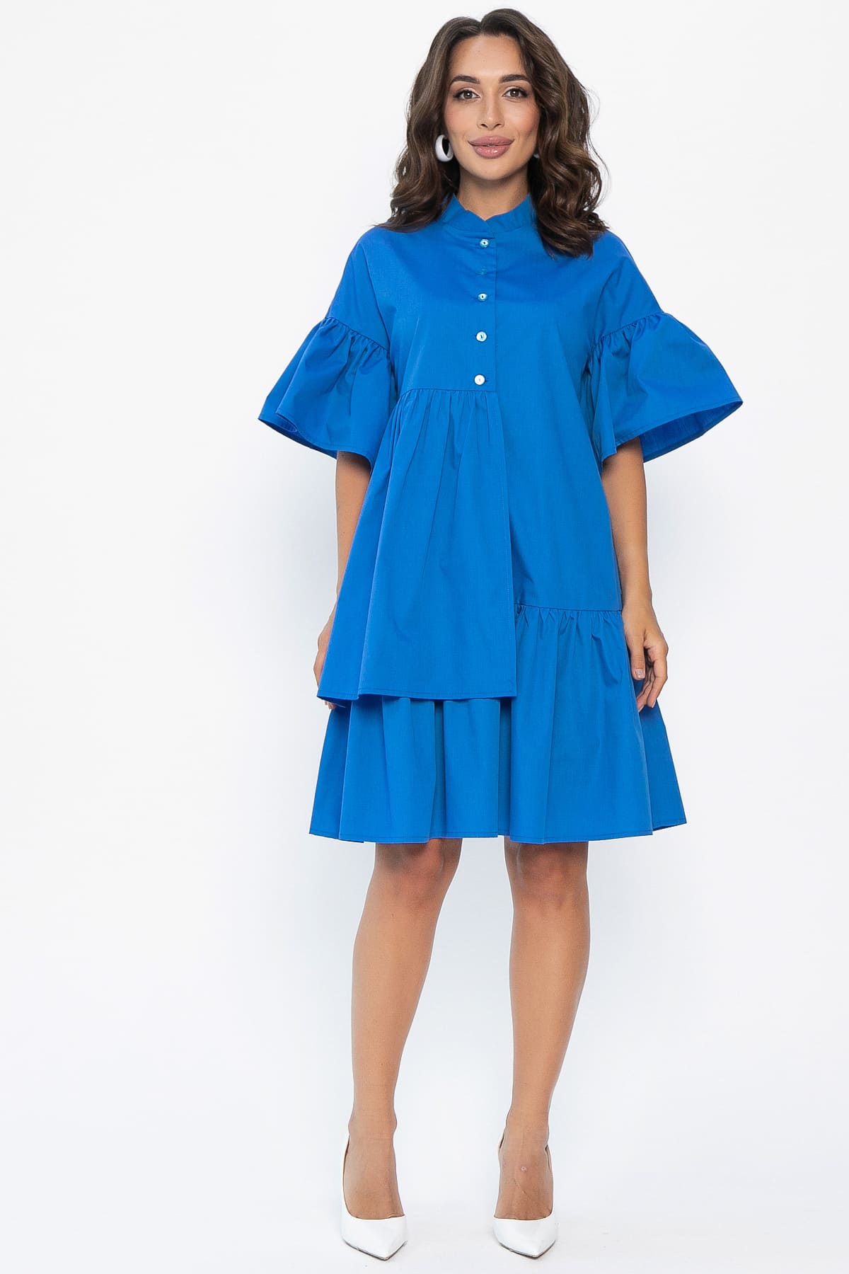 Платье Урания (васильковое) П13966-36М